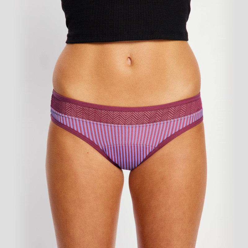 Menstruační kalhotky Modibodi Sensual Bikini Light Burnt Brick (MKMSBLBB)