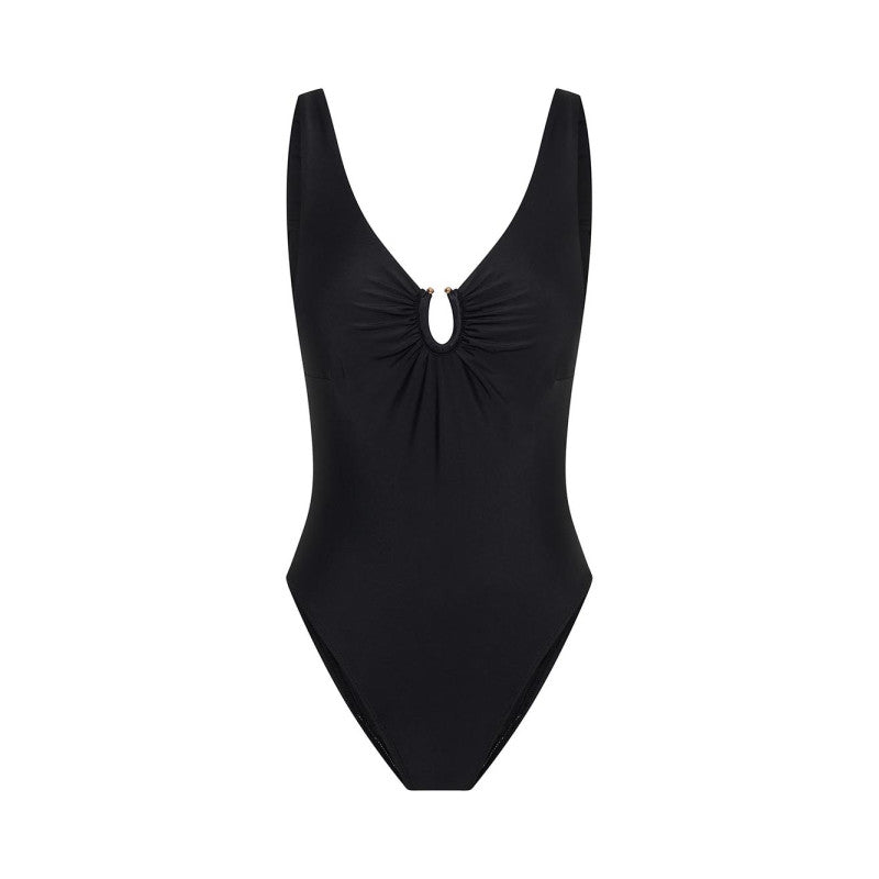 Menstruační plavky Modibodi High V Neck One Piece (MODI4370)