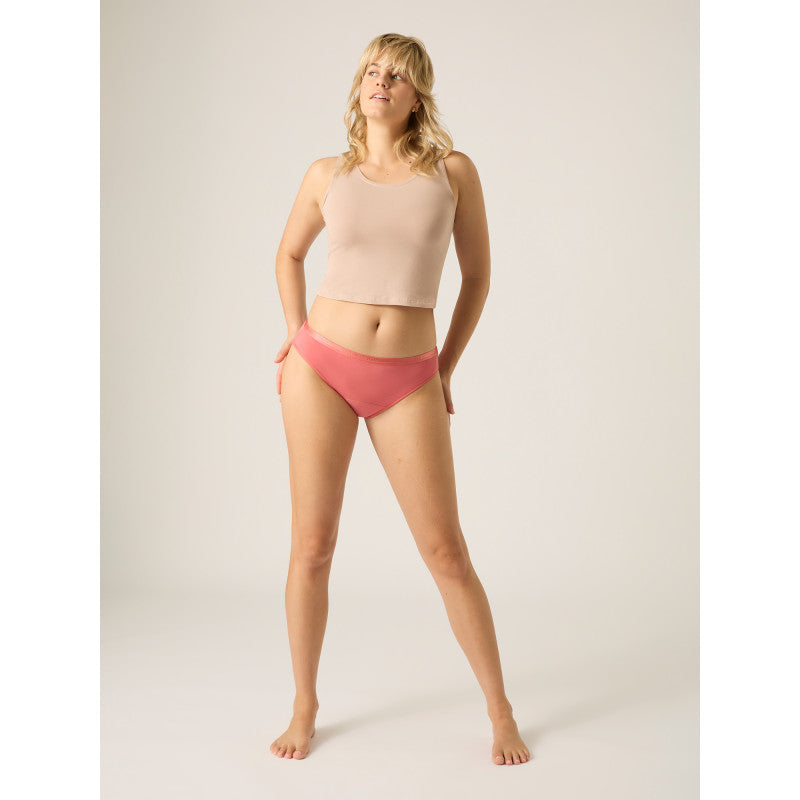 Menstruační kalhotky Modibodi Classic Bikini Moderate-Heavy Art Deco Pink (MODI4008ADP)