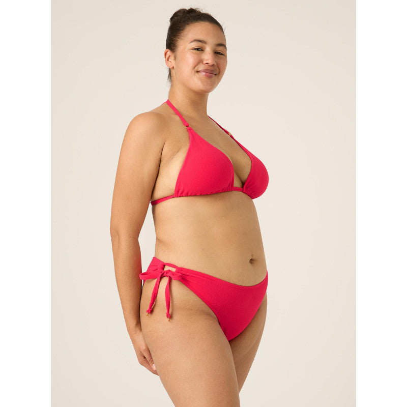 Menstruační plavky Modibodi Tie Side Bikini Brief Glow Pink komplet (MODI4331)