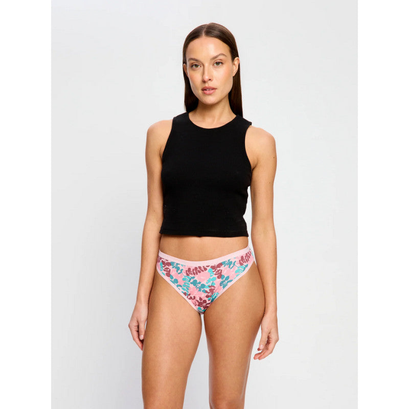 Menstruační kalhotky Modibodi Classic Bikini Super Ivy Garden (MKMCBSIG)