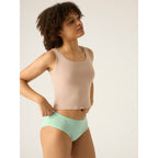 Menstruační kalhotky Modibodi Basic Mid-Rise Brief Moderate-Heavy Sea Spray - VYBALENÉ (MODI4110SSVYB)