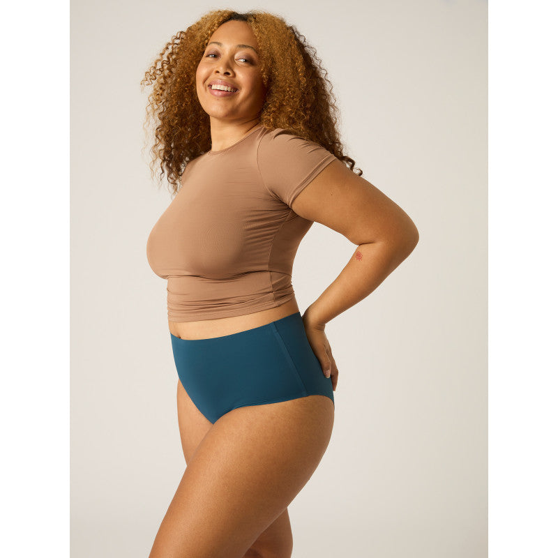 Menstruační kalhotky Modibodi Seamfree Full Brief Heavy-Overnight Midnight Blue (MODI4064MB)