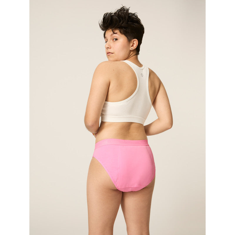 Menstruační kalhotky Modibodi Teen Hipster Bikini Maxi Fairy Floss Pink (MODI4099FFP)