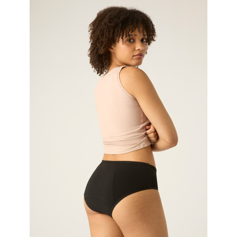 Menstruační kalhotky Modibodi Basic Mid-Rise Brief Moderate-Heavy - VYBALENÉ (MODI4110VYB)