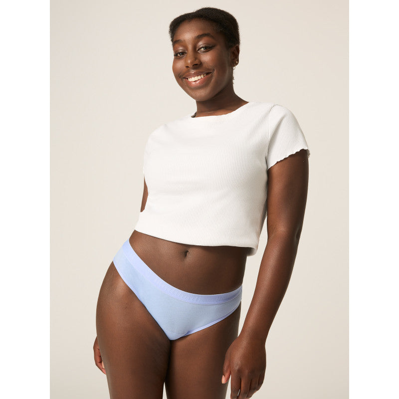 Menstruační kalhotky Modibodi Teen Hipster Bikini Moderate-Heavy Mist Blue (MODI4100MB)