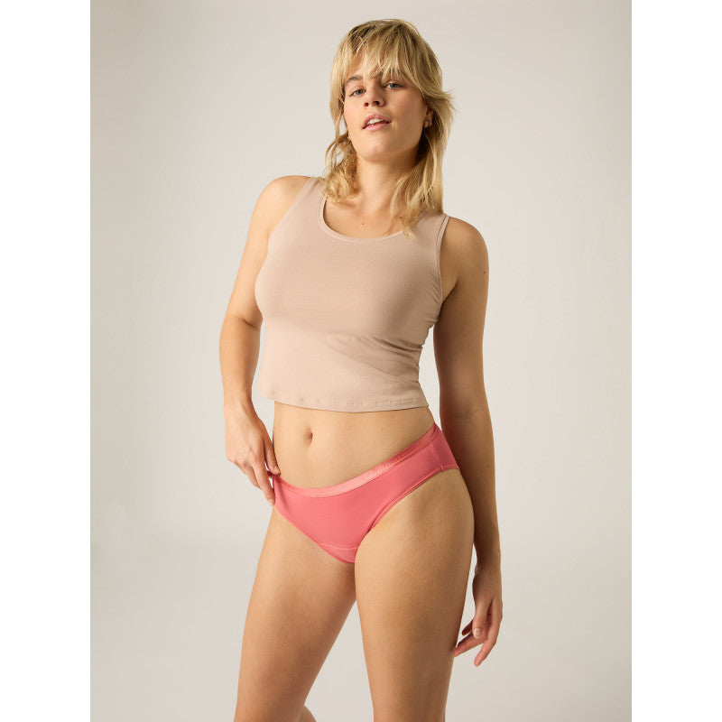 Menstruační kalhotky Modibodi Classic Bikini Moderate-Heavy Art Deco Pink (MODI4008ADP)