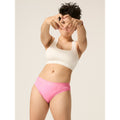 Menstruační kalhotky Modibodi Teen Hipster Bikini Maxi Fairy Floss Pink - VYBALENÉ (MODI4099FFPVYB)