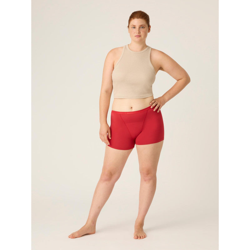 Classic Boyshort Heavy-Overnight Rouge Red - VYBALENÉ