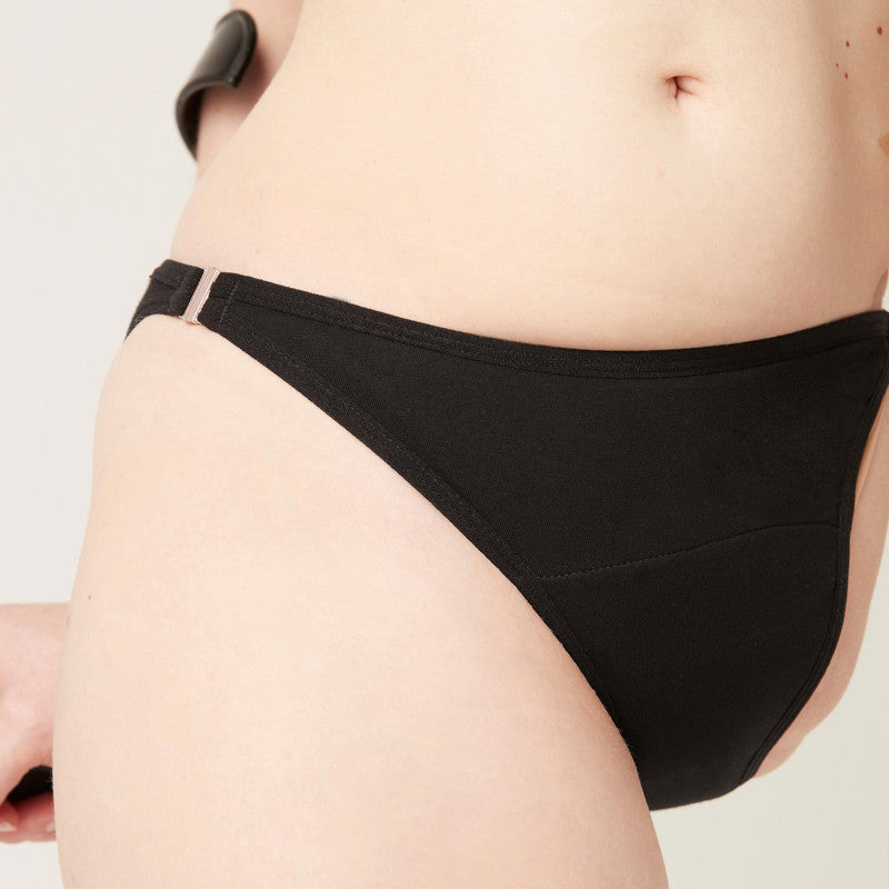 Menstruační rozepínací kalhotky Modibodi Luxe Clasp Bikini (MODI4089)