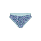 Menstruační kalhotky Modibodi Classic Bikini Light-Moderate Dusky Geo Blue (MODI4010DGB)