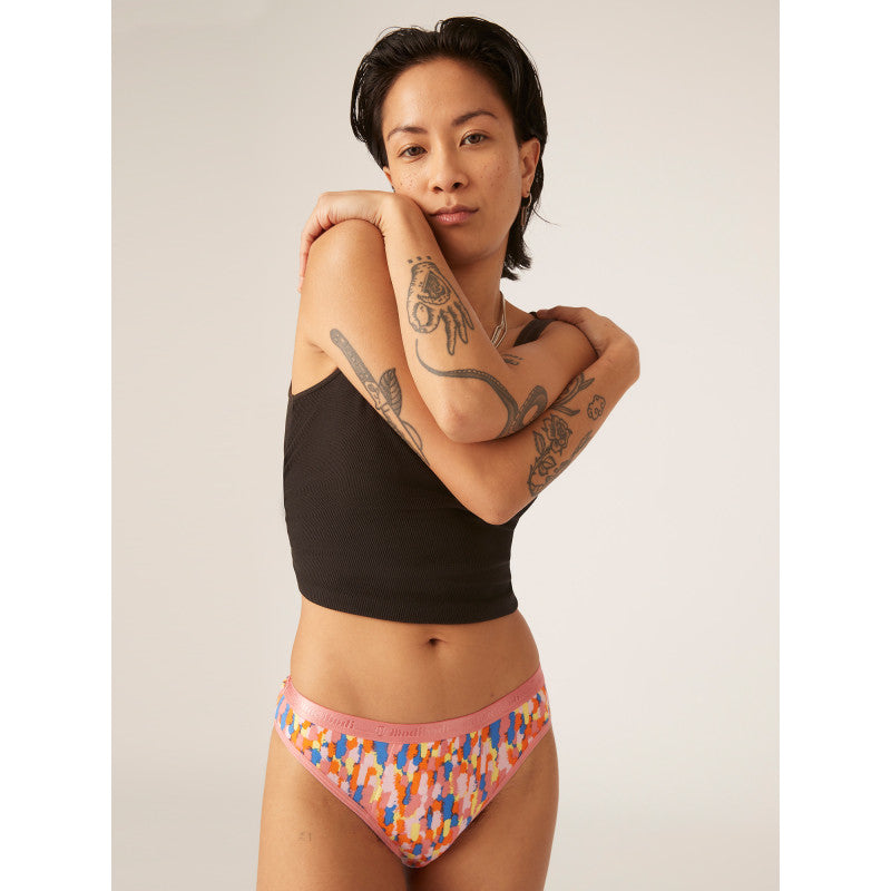 Menstruační kalhotky Modibodi Classic Bikini Maxi Sunset Pink (MODI4012SP)
