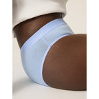 Menstruační kalhotky Modibodi Teen Hipster Bikini Moderate-Heavy Mist Blue - VYBALENÉ (MODI4100MBVYB)