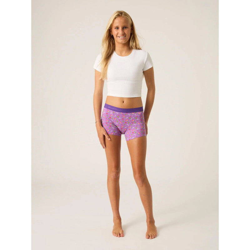 Menstruační kalhotky Modibodi Teen Hipster Boyshort Moderate-Heavy Enchanted Purple (MODI4101EP)