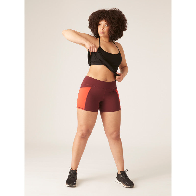 Menstruační kraťasy PUMA & Modibodi Grape/Red (MODI4098GR)