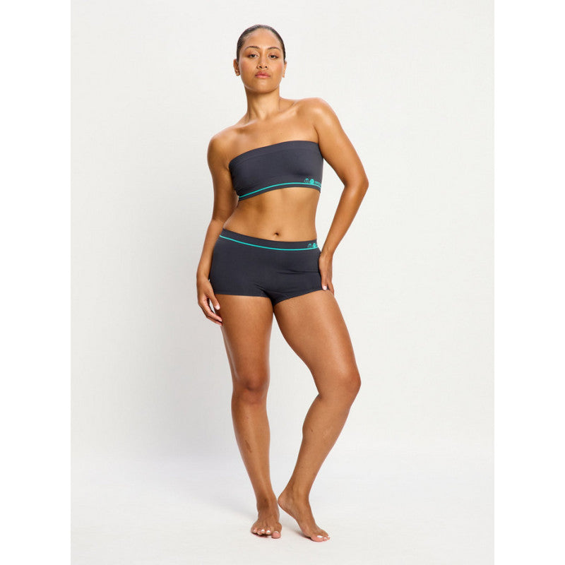 Menstruační kalhotky Modibodi Smileyworld Seamless Boyshort Moisteru Wicking Steel (MKMSSBMWS)