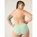 Menstruační kalhotky Modibodi Basic Mid-Rise Brief Moderate-Heavy Sea Spray - VYBALENÉ (MODI4110SSVYB)