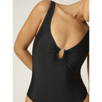 Menstruační plavky Modibodi High V Neck One Piece - VYBALENÉ