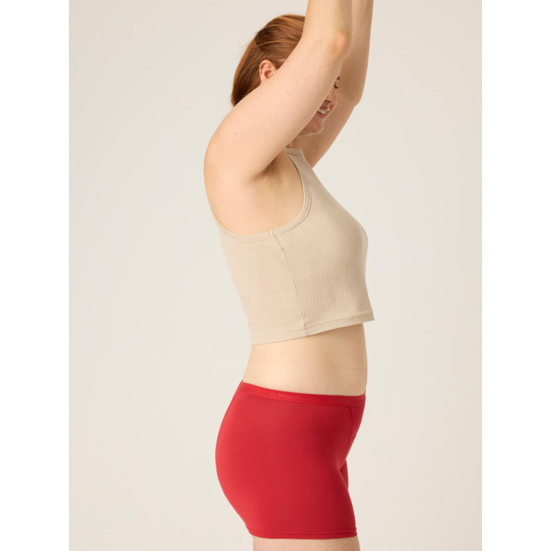Classic Boyshort Heavy-Overnight Rouge Red - VYBALENÉ