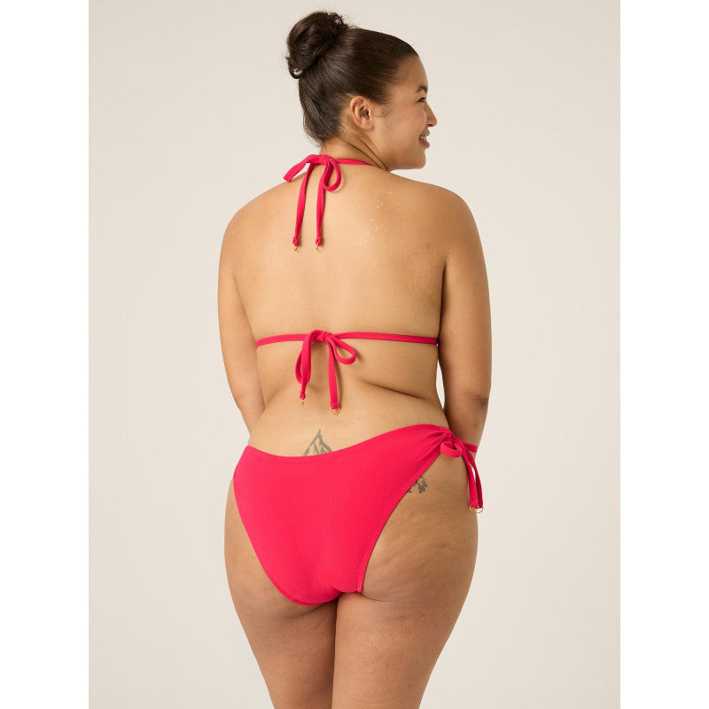 Menstruační plavky Modibodi Tie Side Bikini Brief Glow Pink komplet (MODI4331)