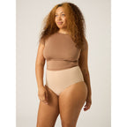 Menstruační kalhotky Modibodi Seamfree Full Brief Moderate-Heavy Cashew - VYBALENÉ (MODI4063VYB)