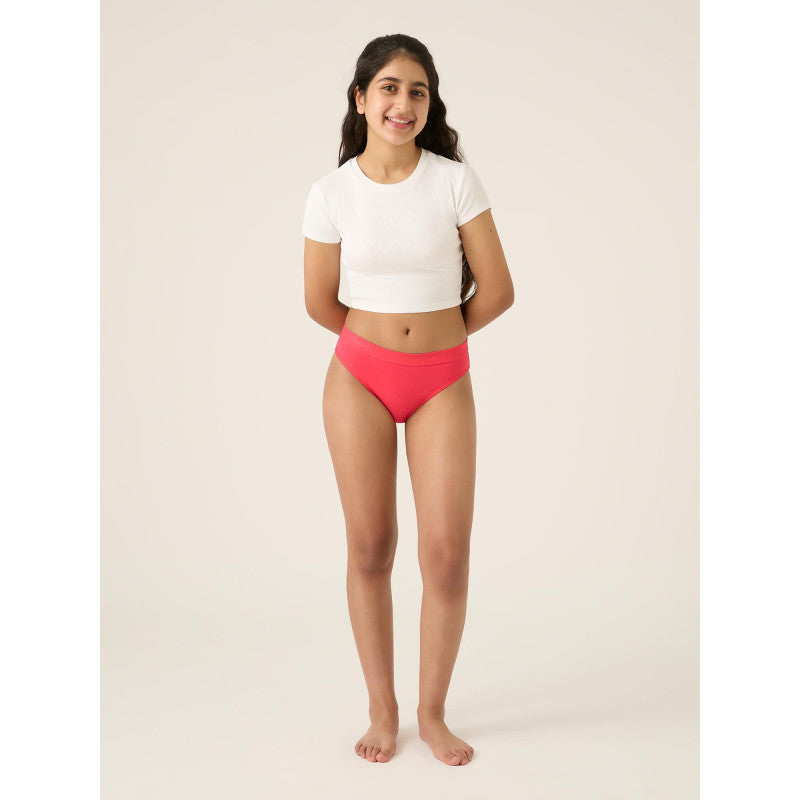 Menstruační kalhotky Modibodi Teen Hipster Bikini Moderate-Heavy Sorbet (MODI4100S)