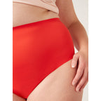 Menstruační kalhotky Modibodi Seamfree Full Brief Heavy-Overnight Waratah Red (MODI4064WR)