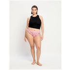 Menstruační kalhotky Modibodi Sensual Hi-Waist Bikini Moderate-Cassia Pink (CAHKMHCAPW)