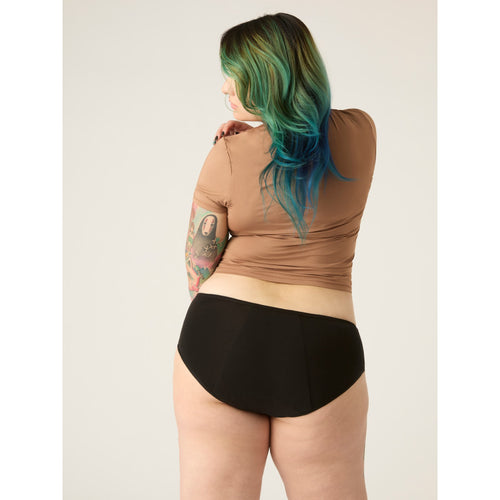 Menstruační kalhotky Modibodi Basic Mid-Rise Brief Moderate-Heavy (BSMBMHBLAW)