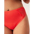 Menstruační kalhotky Modibodi Sensual French Cut Moderate-Heavy Waratah Red (MODI4030WR)