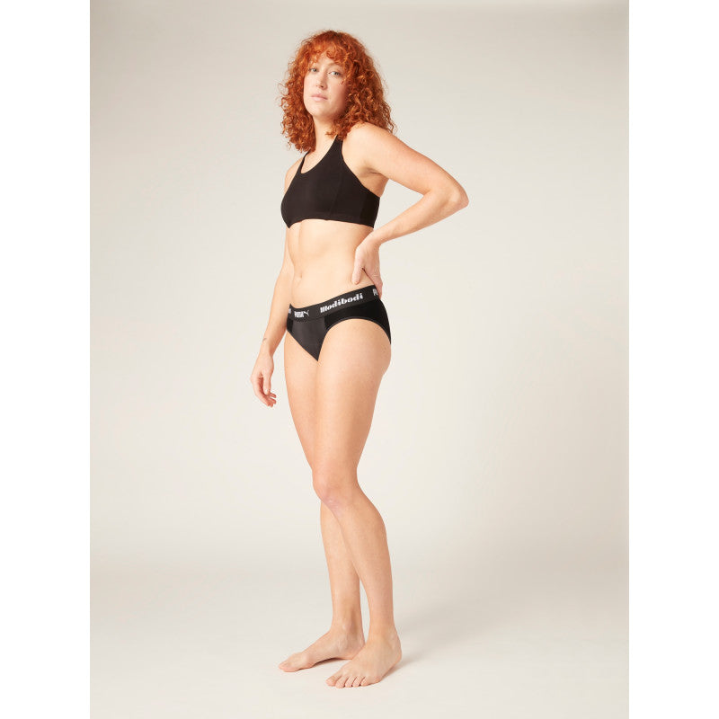 Menstruační kalhotky PUMA & Modibodi Active Brief Moderate-Heavy Dark (MODI4095)