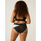 Menstruační kalhotky PUMA & Modibodi Active Brief Light-Moderate Platinum Grey - VYBALENÉ (MODI4092PGVYB)