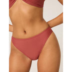 Modibodi High Hi-Leg Cheeky Sahara Red komplet - VYBALENÉ