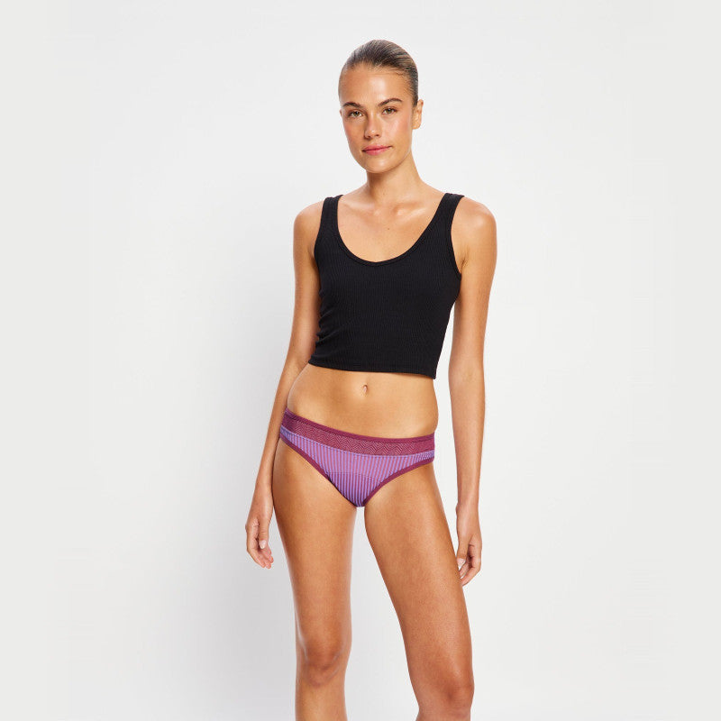 Menstruační kalhotky Modibodi Sensual Bikini Light Burnt Brick (MKMSBLBB)