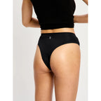 Menstruační kalhotky Modibodi Modicomfort Seamless Hi Waist Cheeky Moderate Black (MKMMSWCMB)