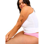 Menstruační kalhotky Modibodi Basic Cheeky Bikini Moderate-Heavy Candy (MKMBCBMHC)