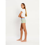 Dívčí menstruační kalhotky Modibodi Teen Hipster Boyshort Super Groovy Green (DMKMTHBSWWP)