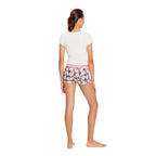 Dívčí menstruační kalhotky Modibodi Teen Hipster Boyshort Super Boho Botanical Blue (DMKMTHBSBBB)