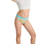 Dívčí menstruační kalhotky Modibodi Teen Hipster Bikini Moderate-Heavy Pony Stripe Pink (DMKMTHBMHPSP)