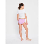 Dívčí menstruační kalhotky Modibodi Teen Hipster Boyleg Moderate Violet (DMKMTHBMV)