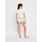 Dívčí menstruační kalhotky Modibodi Teen Hipster Boyleg Moderate Spearmint (DMKMTHBMS)