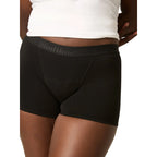 Dívčí menstruační kalhotky Modibodi Teen Hipster Boyshort Super-Overnight Black (HIBSSOBLAT)