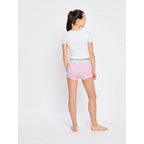 Dívčí menstruační kalhotky Modibodi Teen Hipster Boyshort Moderate Bubblegum Purple (DMKMTHBMBP)