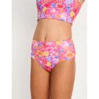 Dívčí menstruační plavky Modibodi Teen Swimwear Hi Waist Bikini Brief Supe Tropicana Crush spodní díl (DMPMADTSHWBBSTCSD)