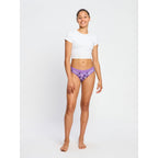 Dívčí menstruační kalhotky Modibodi Teen Hipster Bikini Super Wicked Web Purple (DMKMTHBSWWP)