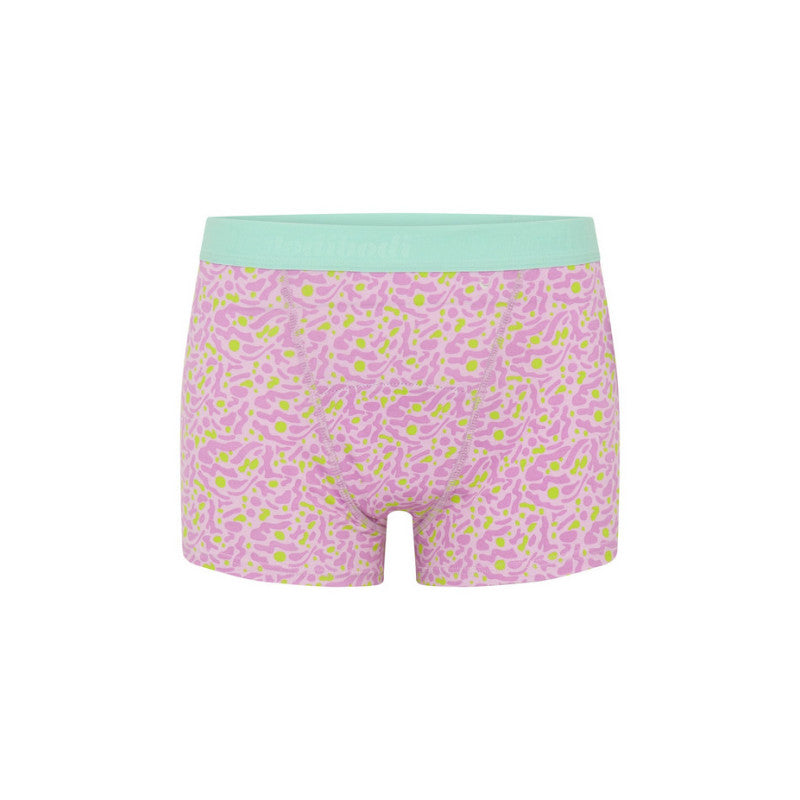 Dívčí menstruační kalhotky Modibodi Teen Hipster Boyshort Moderate Bubblegum Purple (DMKMTHBMBP)