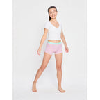 Dívčí menstruační kalhotky Modibodi Teen Hipster Boyshort Moderate Bubblegum Purple (DMKMTHBMBP)