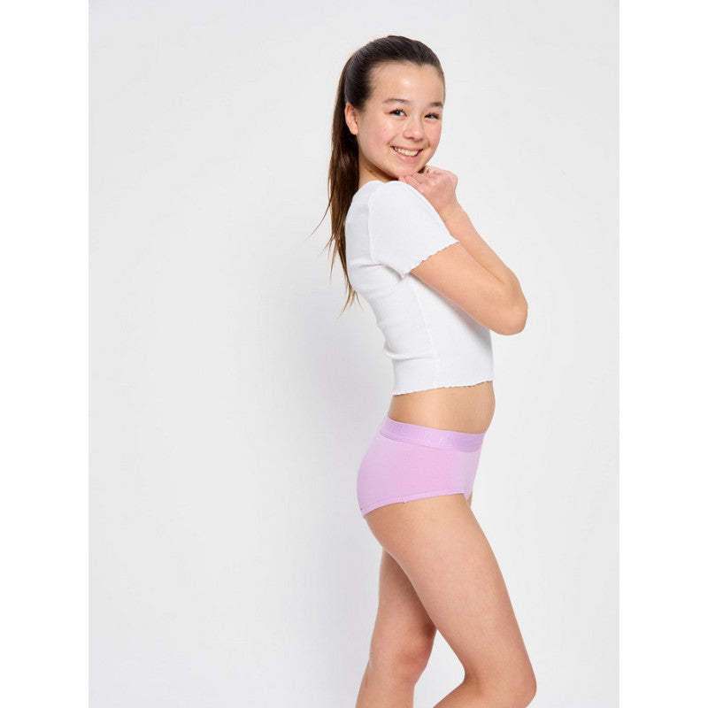 Dívčí menstruační kalhotky Modibodi Teen Hipster Boyleg Moderate Violet (DMKMTHBMV)