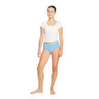 Dívčí menstruační kalhotky Modibodi Teen Hipster Boyleg Moderate Bubble Blue (DMKMTHBMBB)