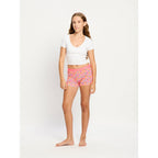 Dívčí menstruační kalhotky Modibodi Teen Hipster Boyshort Moderate Happy Hearts (DMKMTHBMHH)